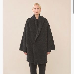 Lauren Manoogian Capote Coat O/S - Grey